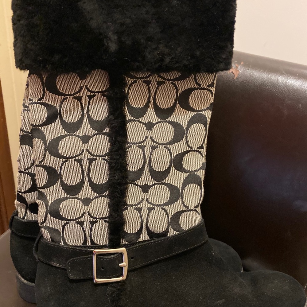 Coach winter boots